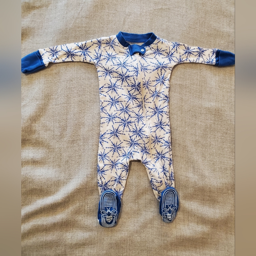 Burts Bees Pajamas Snowflake Print